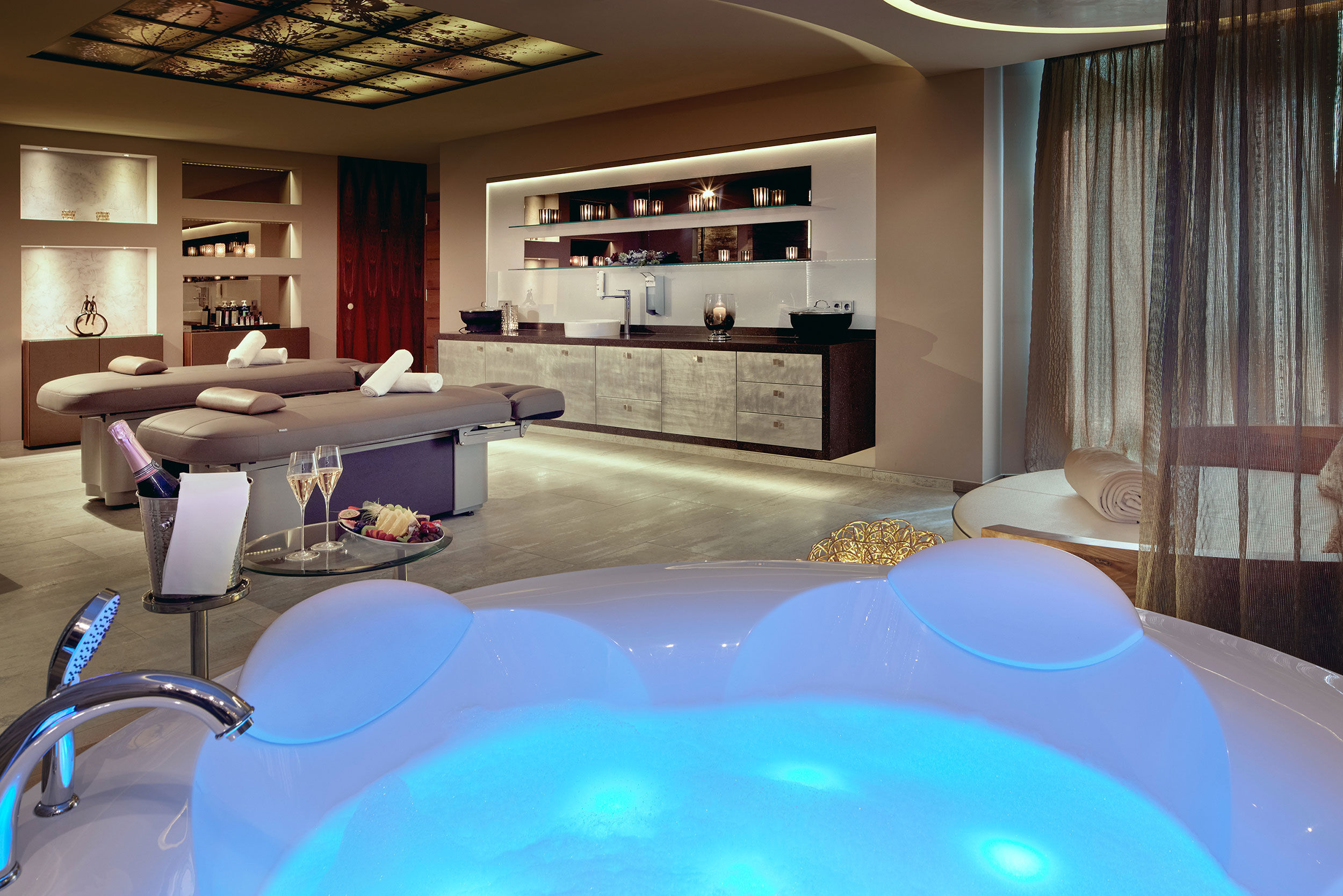 wellness suite mit sauna